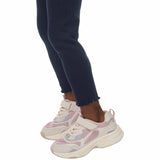 M&S plain rib leggings navy 4-5 years, imported from the UK