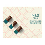 M&S Chocolate Marzipan dark chocolate bar 138g, imported from the UK