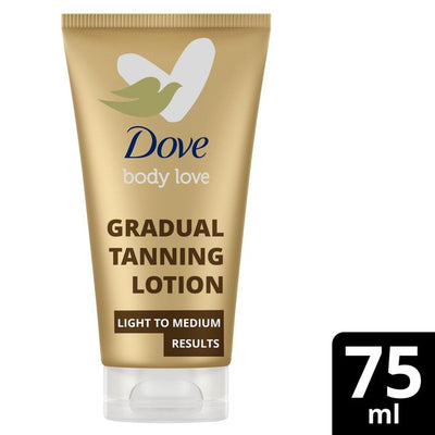 Dove Dermaspa Summer Revived Fair-Medium Gradual Self-Tan Cream 75ml