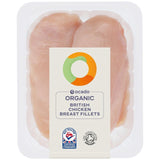 Ocado organic free range chicken breast fillets 375g, imported from the UK
