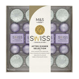 M&S Swiss After Dinner Chocolate Selection 264g, imported from the UK
