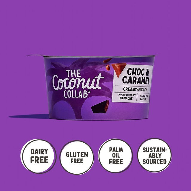 Coconut Collab chocolate caramel dessert pot 110g (British brand)