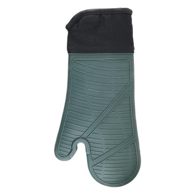 MasterClass Silicone Single Oven Glove Green Heat-Resistant Oven Glove