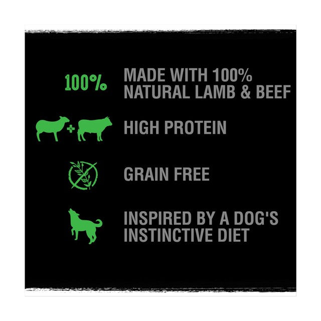 Crave Dry Dog Food Lamb & Beef 2.8kg - British product