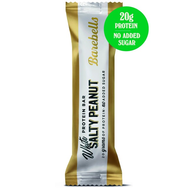 Barebells protein bar white chocolate salty peanut 55g - British product