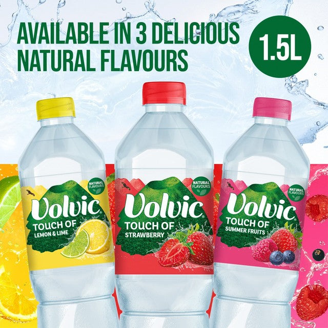 Volvic strawberry flavoured water 1.5L (British brand)