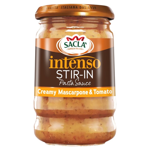 Sacla Tomato Mascarpone stir-in sauce 190g (British brand)