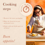 Pasta Evangelists tomato rosemary focaccia 180g, imported from the UK