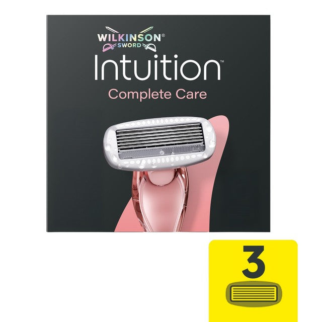 Wilkinson Sword Intuition Complete razor blades 3-pack (British brand)
