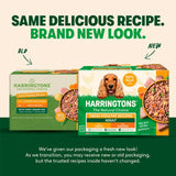 Harringtons mixed poultry wet dog food 6 x 400g trays, UK version