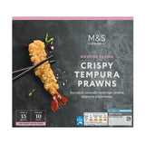 M&S tempura tiger prawns 180g, imported from the UK