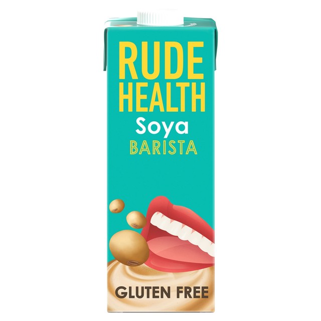 Rude Health Organic Soya Barista Drink 1L, imported from the UK