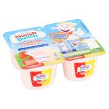 Munch Bunch fromage frais strawberry and vanilla 4 x 85g pots, imported from the UK