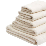 M&S cream hand towel, imported from the UK