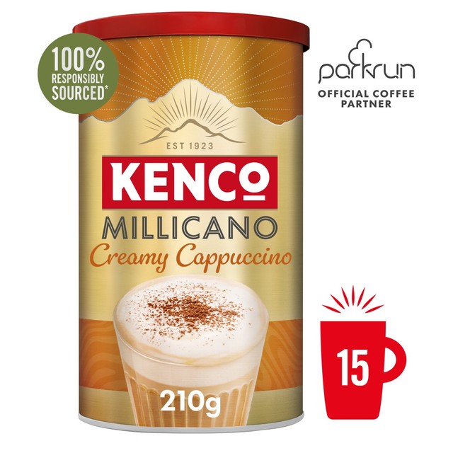 L'OR instant cappuccino coffee 210g, UK version