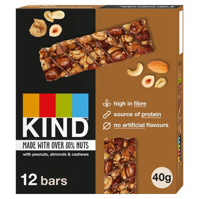 KIND Hazelnut Buttermilk Chocolate Bar 12 x 40g