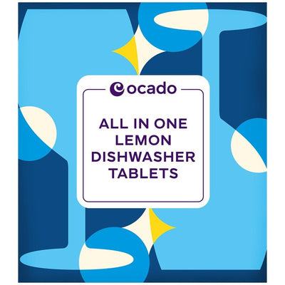 Ocado Alt i Ett Sitron Oppvaskmaskintabletter 90 Pakning