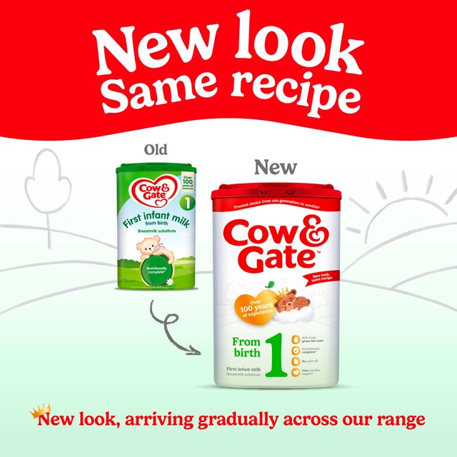 Cow & Gate first infant milk formula 800g - British product