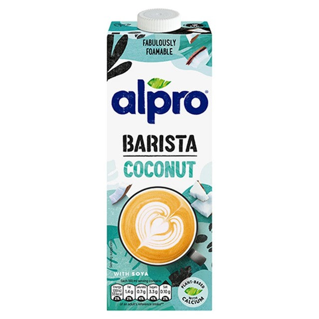 Alpro Barista Coconut dairy free drink 1L - British product