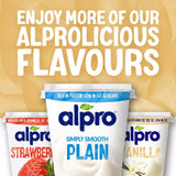 Alpro vanilla soya yoghurt alternative 500g - British product