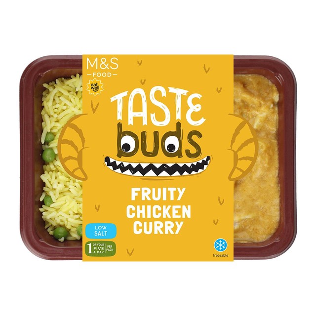 M&S Mild Chicken Curry with Rice 225g, imported from the UK