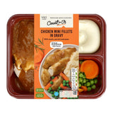 M&S mini chicken fillets in gravy meal 400g, imported from the UK