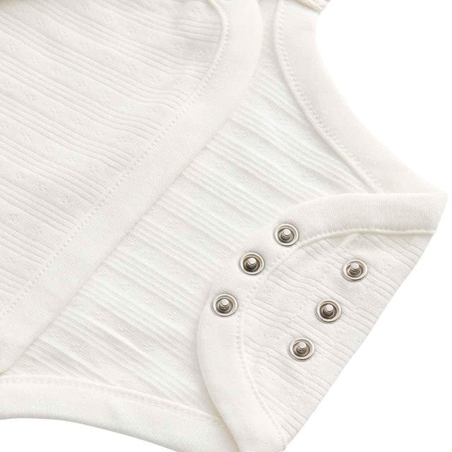 M&S girls' cotton wrap bodysuits khaki 2-3 years, imported from the UK