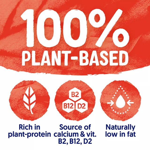 Alpro strawberry dairy-free soya yoghurt alternative 500g - British product