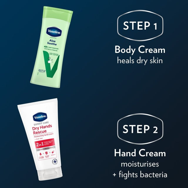 Vaseline Aloe Soothe body lotion 400ml (British brand)