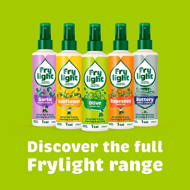 Frylight sunflower oil cooking spray 190ml - British product