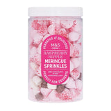 M&S Raspberry Ripple Meringue Sprinkles 70g, imported from the UK