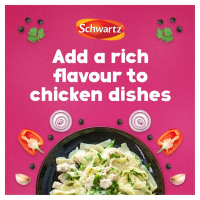 Mélange d'assaisonnement Schwartz Pepper & Garlic Chargrilled Chicken 51g