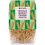 Ocado whole wheat penne pasta 500g, imported from the UK