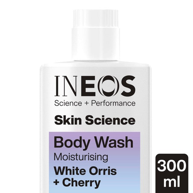 INEOS Body Wash White Orris & Cherry 300ml, UK version