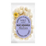 M&S macadamia nut halves 100g, imported from the UK
