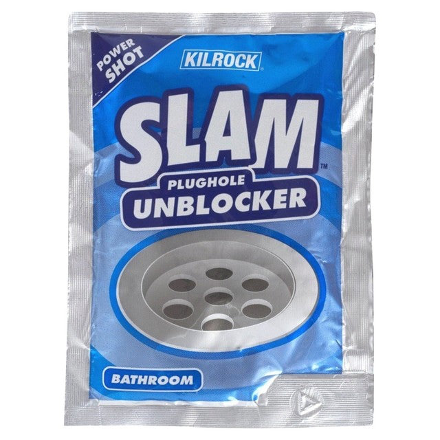 Kilrock Bathroom Unblocking Powder PLUGHOLE 80g, imported from the UK