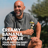 GetPro Banana High Protein Yoghurt Pouch 200g, UK version