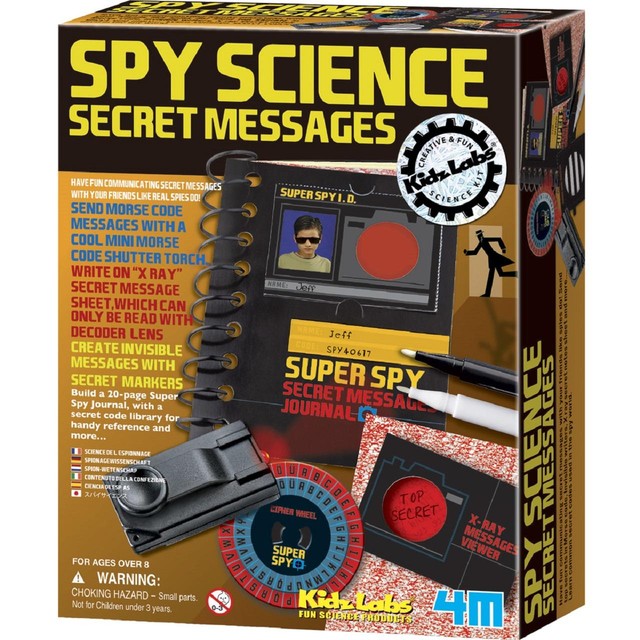 Kidz Labs Spy Science educational kit (British brand)