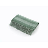The Lyndon Company green woven throw 130 x 160cm (British brand)