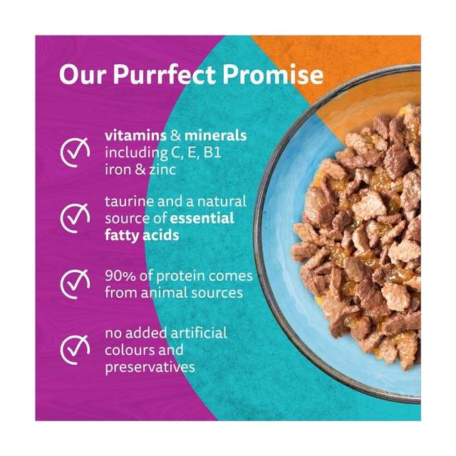 Whiskas Duo Surf and Turf cat food pouches 40 x 85g (British brand)