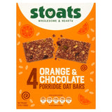 Stoats Orange Chocolate Porridge Oat Bars 4x42g