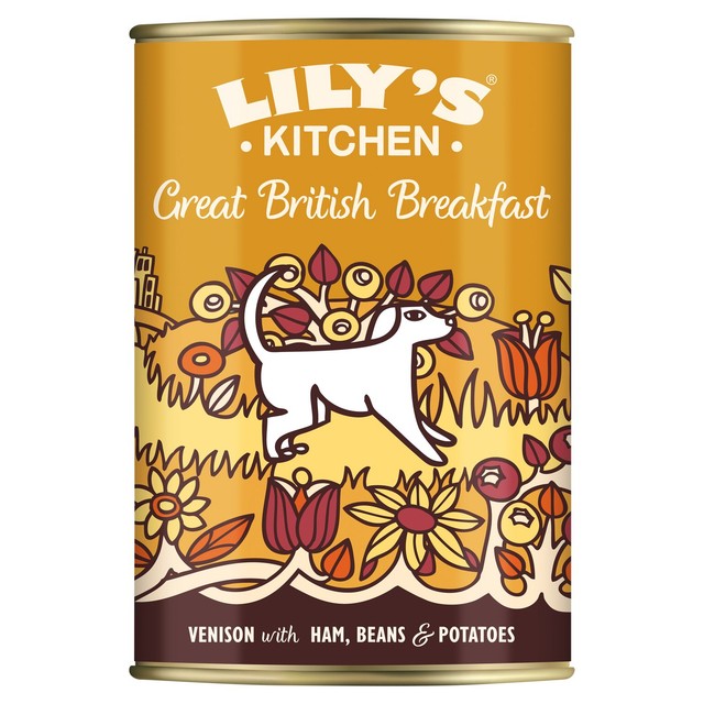Lily's Kitchen Great British Breakfast wet dog food 400g, UK version