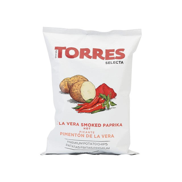 Torres smoked paprika crisps 150g - British product