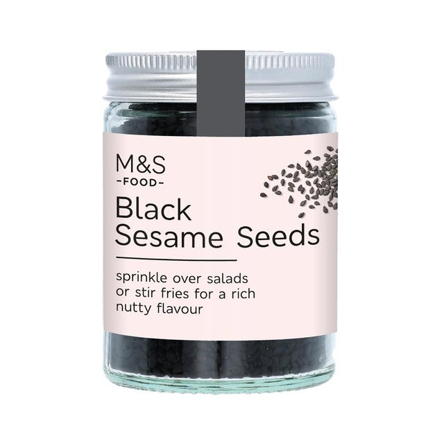 M&S black sesame seeds 60g, imported from the UK