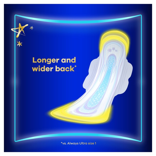 Always sanitary towels Secure Night Extra Size 5 - British product