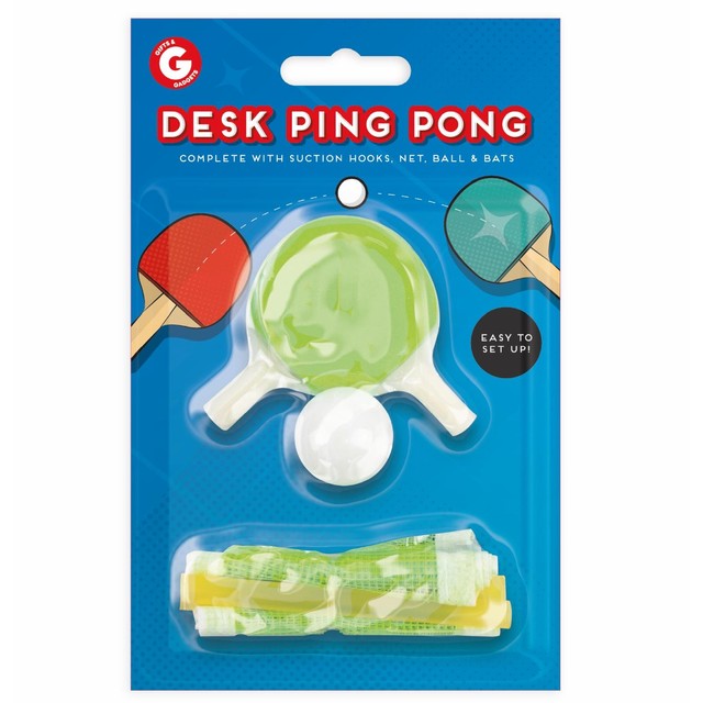 Gem Imports Desk Mini Ping Pong Set - British product