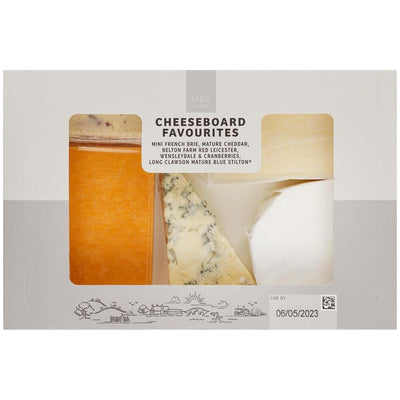 M&S Cheeseboard Favourites Cheese Assortment 530g