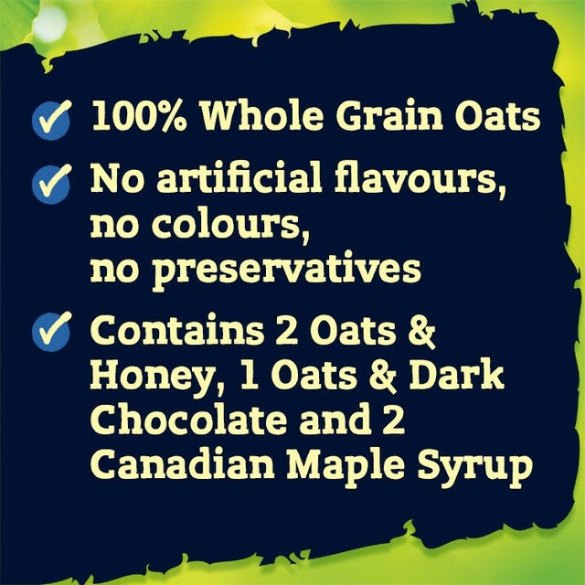 Nature Valley Crunchy Bars Variety Pack 5x42g, imported from the UK