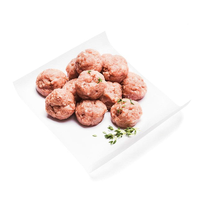 Daylesford Organic outdoor reared pork meatballs 336g - British product