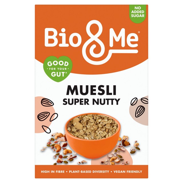 Bio&Me Super Nutty Muesli 450g - British product